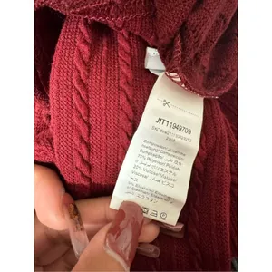 Burgundy dress Red thumbnail 4