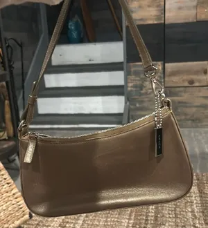Coach Small Olive Green Nappa Leather Shoulder Bag🫒 thumbnail 1