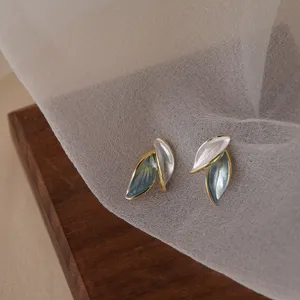 Exquisite Leaf Stud Earrings for Women,Leaves Earrings thumbnail 1