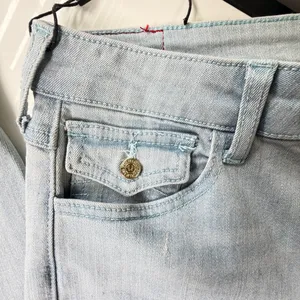 NWT True Religion Joey Mid Rise Flare Jeans Light Wash Size W29 🩵 thumbnail 17