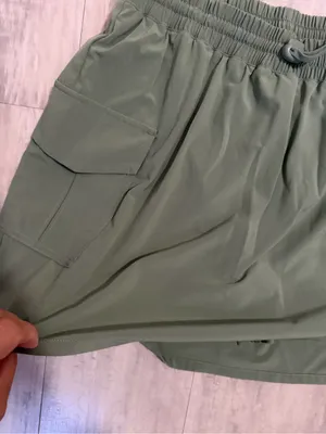 STYLUS Olive Green Mini Skirt with Cargo Pockets Size M thumbnail 3