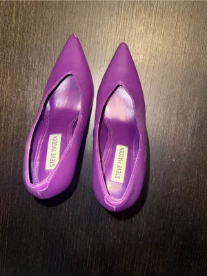 Steve Madden SEDONA PURPLE Pointed Toe Stiletto Pumps thumbnail 2