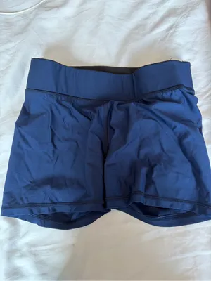 DSG Navy Bike Shorts with Wide Waistband thumbnail 2