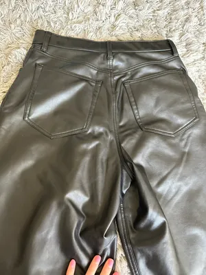 Abercrombie Vegan Leather Pants thumbnail 5