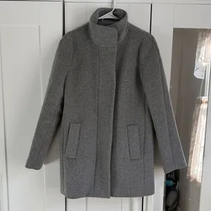 JCrew Charcoal Pea Coat thumbnail 5