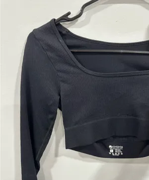 Crop top Long Sleeve Shirt thumbnail 4