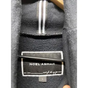 Noel Asmar Equestrian Merino Wool Blend Funnel‎ Neck L Pullover Black Sweatshirt thumbnail 5