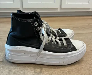 Converse Chuck Taylor All Star Move Platform Sneakers Black Women’s Size 8.5 thumbnail 1