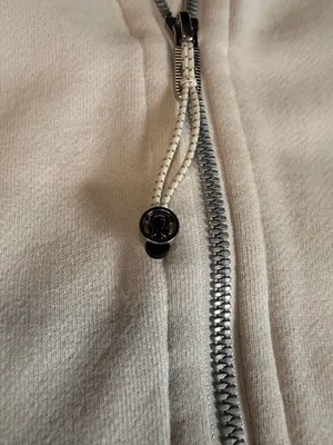 Lululemon Scuba Oversized Half-Zip Hoodie XL/XXL Cream Tan thumbnail 2