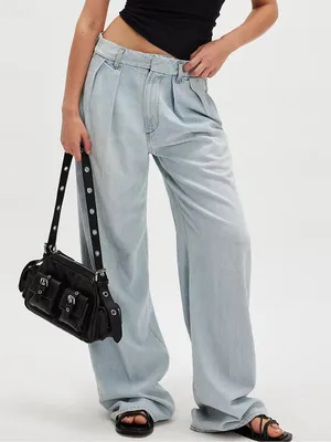 NWOT Citizens of Humanity Petra Pleated Denim Trousers 23 thumbnail 1