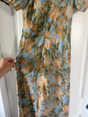 WeWoreWhat puff sleeve maxi dress thumbnail 6