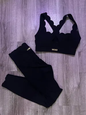 Athleta Wiski Active Matching Workout Set in Black thumbnail 1