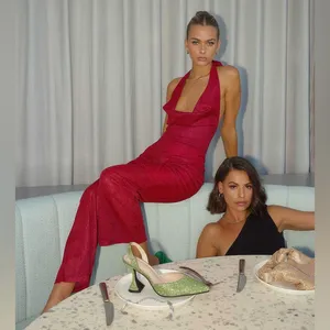 Peppermayo Villa Vera Jumpsuit in Magenta Size 0 New with tag thumbnail 2