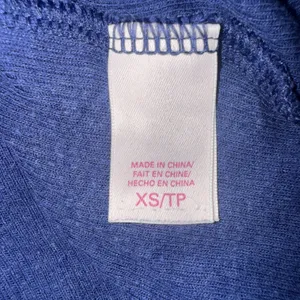 Vintage Victoria's Secret Henley‎ Ribbed Y2K Navy Thermal Long Sleeve Shirt XS thumbnail 7