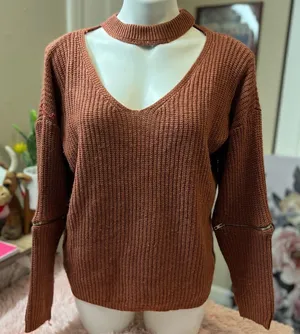 Windsor Brown sweater thumbnail 1