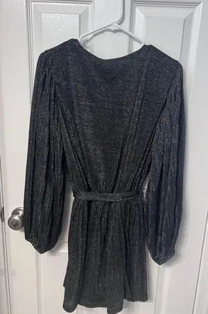 Entro Black Shimmer Romper thumbnail 2