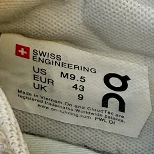 On Womens Running On Cloud The‎ Roger Advantage Sneakers White SZ 9.5M thumbnail 9