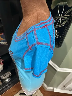Panhandle Slim Broken Arrow Trading Co. Ombre Western Tee – Size Small thumbnail 7
