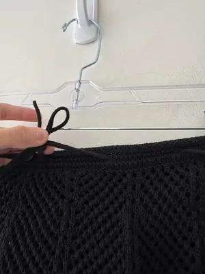 Free People Beach Open‎ Knit Black Fuego Sweater Skirt thumbnail 4