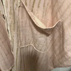 Free People Montauk High/Low Button-Up Shirt Jacket Shacket Tea Combo NWT Size L thumbnail 11