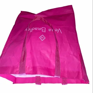 Vera Bradley pink reusable tote bag size large thumbnail 3