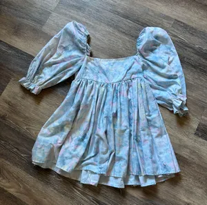 Cute Tie Dye Printed Dress Multiple Size M thumbnail 1