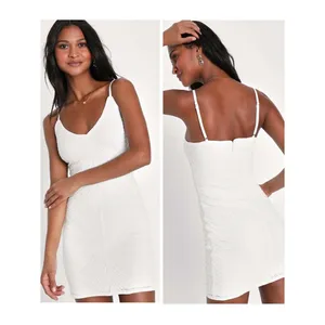 Lulus Like a Movie Star White Sequin Bodycon Mini Dress Size XS NWT Bachelorette thumbnail 2