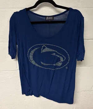 Gameday Couture Women’s Blue Penn State Graphic Tee Size Small thumbnail 1