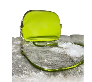 Steve Madden Small Green Crossbody Purse Satchel Pebbled Bag Double Handles NEW thumbnail 4