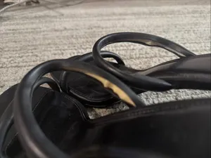 Forever 21 Black Strappy Square-Toe Slide Heels thumbnail 6