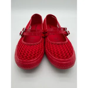 Converse Chuck Taylor All Star Dainty Mary Jane Knit Loafer Retro Ruby Red 8 thumbnail 5