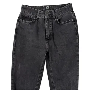 BDG Urban Outfitters Mom Jeans High Rise Black Wash Womens 25‎ Straight Leg thumbnail 3
