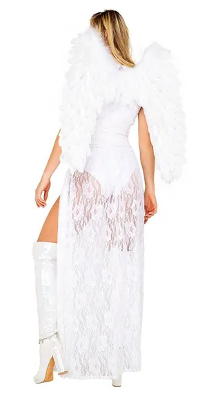 NEW Roma Heaven's Kiss Angel Sexy Costume Size Small thumbnail 1