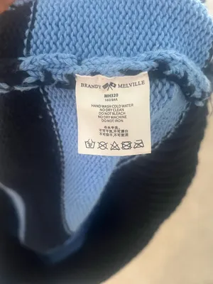 Brandy Melville Blue Striped Sweater thumbnail 4