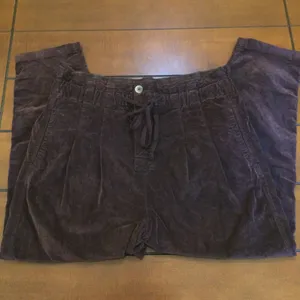 Free people margate paperbag waist corduroy panther rose medium thumbnail 3