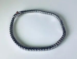 NWOT 925 Sterling Silver 4mm Tennis Bracelet thumbnail 3