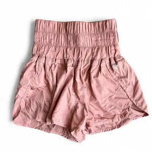Free-people Women's Pink and Orange Shorts thumbnail 1