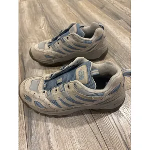 The North Face Womens Grey Blue Trail Hiking Shoes ABG3 T177 Size 7 thumbnail 3