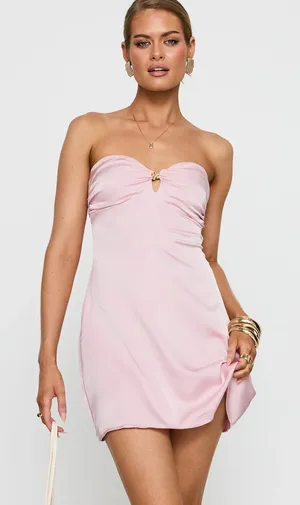 Princess Polly Americano Strapless Mini Dress size 8 thumbnail 1