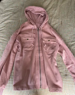 Oversized zip up Pink Size M thumbnail 1