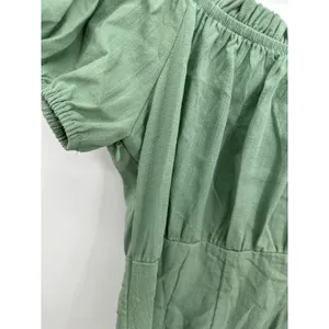 Lulus Womens Mint Green Milkmaid Dress Size M Mini Cottagecore Fitted‎ Dainty thumbnail 8