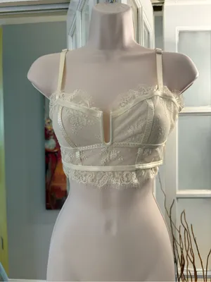 ✨NWT Free People Intimately Layer in Lace Bustier Bralette XS✨ thumbnail 1