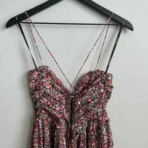 NEW For Love & Lemons Joelle Floral Maxi Dress M thumbnail 9