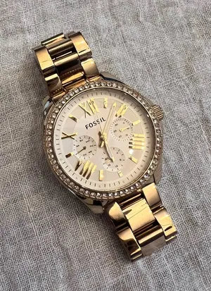 Fossil Cecile Stainless Steel Watch Gold thumbnail 1