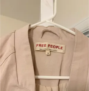 Free People Ruffle Jacket Military thumbnail 3