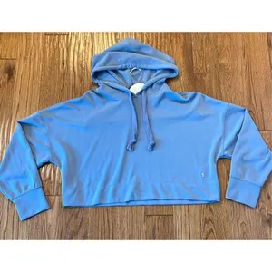 Altar'd State revival blue cropped Athletic hoodie M thumbnail 2