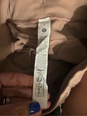 Lululemon dance studio high rise short size 4 warm ash gray thumbnail 8