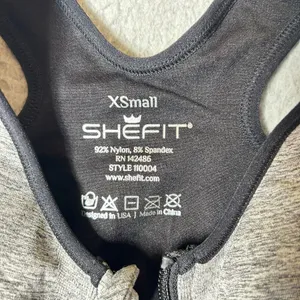 SHEFIT Perfect Lounge Bra Womens‎ XS Gray Low Imapct Everyday Comfortable NEW thumbnail 6