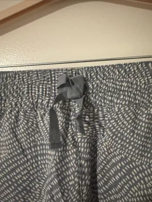 Orvis Women's Gray Patterned Drawstring Shorts thumbnail 4