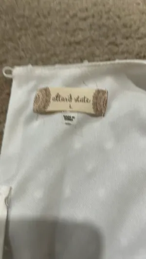 Altar'd State Dress White Mini Large thumbnail 3